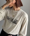 Classical Elf 一枚でも、レイヤードでも。モードな雰囲気で魅せる綿100％モノクロフォトプリントロンT（長袖） 商品サムネイル-20