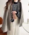 Classical Elf 大人リラックススタイル。ワンポイント刺繍モックネック長袖Tシャツ(無地・ボーダー) 商品サムネイル-27