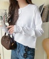 Classical Elf シンプルだからこそ、こだわりたい。シルケット加工ドット釦ヘンリーTシャツ（長袖） 商品サムネイル-5