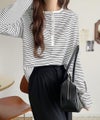 Classical Elf シンプルだからこそ、こだわりたい。シルケット加工ドット釦ヘンリーTシャツ（長袖） 商品サムネイル-12