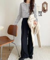 Classical Elf シンプルだからこそ、こだわりたい。シルケット加工ドット釦ヘンリーTシャツ（長袖） 商品サムネイル-15
