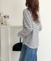 Classical Elf シンプルだからこそ、こだわりたい。シルケット加工ドット釦ヘンリーTシャツ(長袖) 商品サムネイル-18