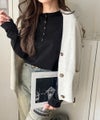 Classical Elf シンプルだからこそ、こだわりたい。シルケット加工ドット釦ヘンリーTシャツ（長袖） 商品サムネイル-23