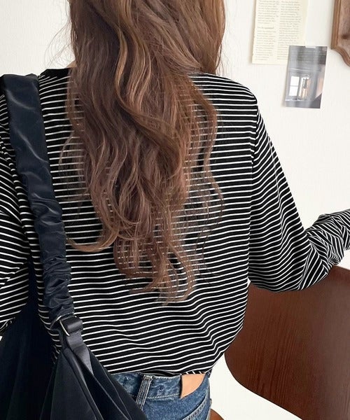 Classical Elf シンプルだからこそ、こだわりたい。シルケット加工ドット釦ヘンリーTシャツ（長袖） 商品画像-30