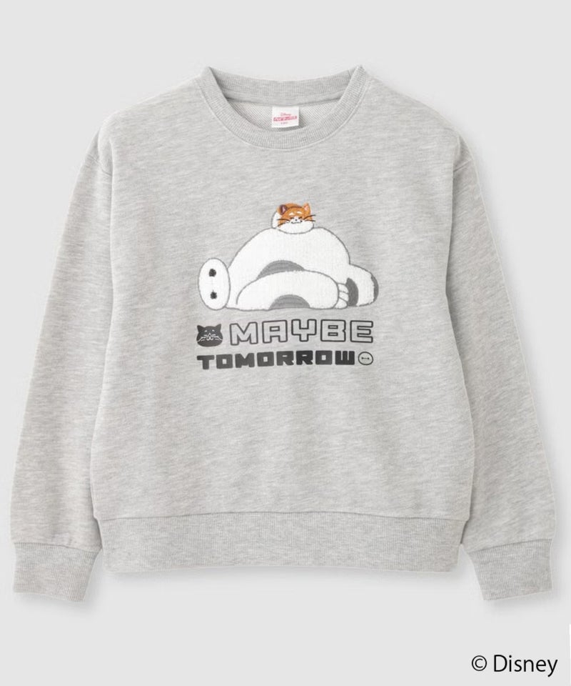 Disney 『ベイマックス』/サガラ刺しゅう裏毛トレーナー キッズ商品画像-1