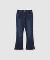NAVY  のびるモン ストレッチデニムフレアパンツ キッズ商品サムネイル-1