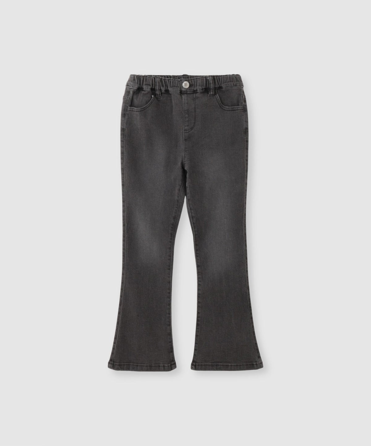NAVY のびるモン ストレッチデニムフレアパンツ キッズ