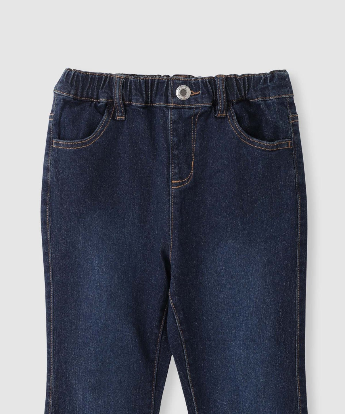 NAVY のびるモン ストレッチデニムフレアパンツ キッズ