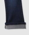 NAVY  のびるモン ストレッチデニムフレアパンツ キッズ商品サムネイル-7