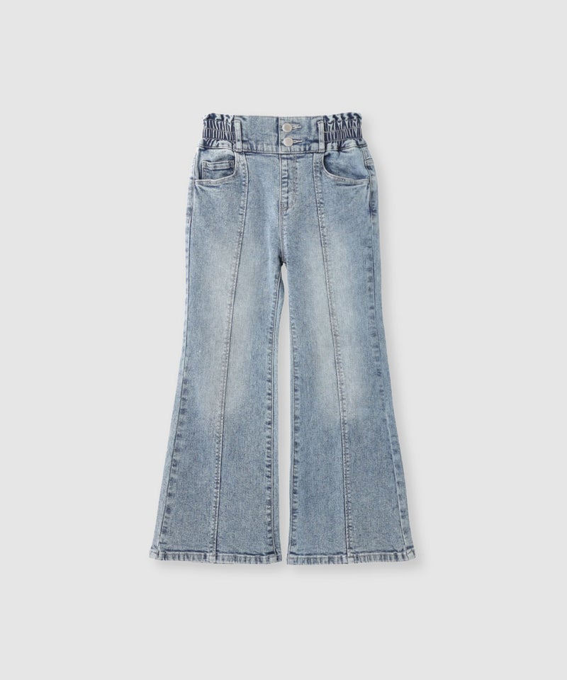 Simplify ストレッチデニムフレア―パンツ キッズ商品画像-2