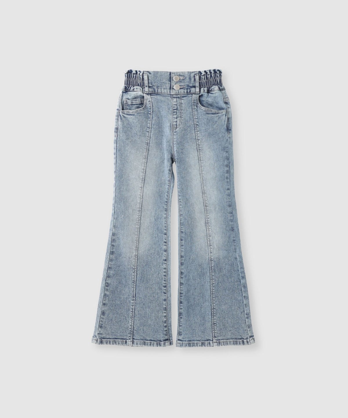 Simplify ストレッチデニムフレア―パンツ キッズ