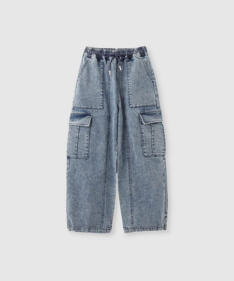 Simplify  ストレッチデニムカーゴパンツ キッズ商品画像-1