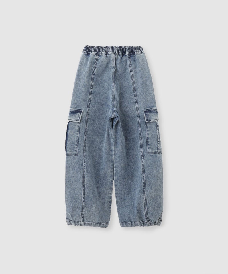 Simplify ストレッチデニムカーゴパンツ キッズ商品画像-3