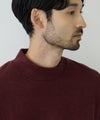 NAVY MAC HEAT あったか滑らかニットフリースTシャツ 長袖モックネック メンズ商品サムネイル-8