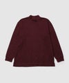 NAVY  MAC HEAT あったか滑らかニットフリースTシャツ 長袖モックネック メンズ商品サムネイル-20