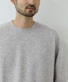 NAVY MAC HEAT あったか滑らかニットフリースTシャツ 長袖クルーネック メンズ商品サムネイル-2