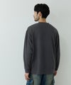 NAVY MAC HEAT あったか滑らかニットフリースTシャツ 長袖クルーネック メンズ商品サムネイル-7