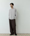 NAVY MAC HEAT あったか滑らかニットフリースTシャツ 長袖クルーネック メンズ商品サムネイル-13