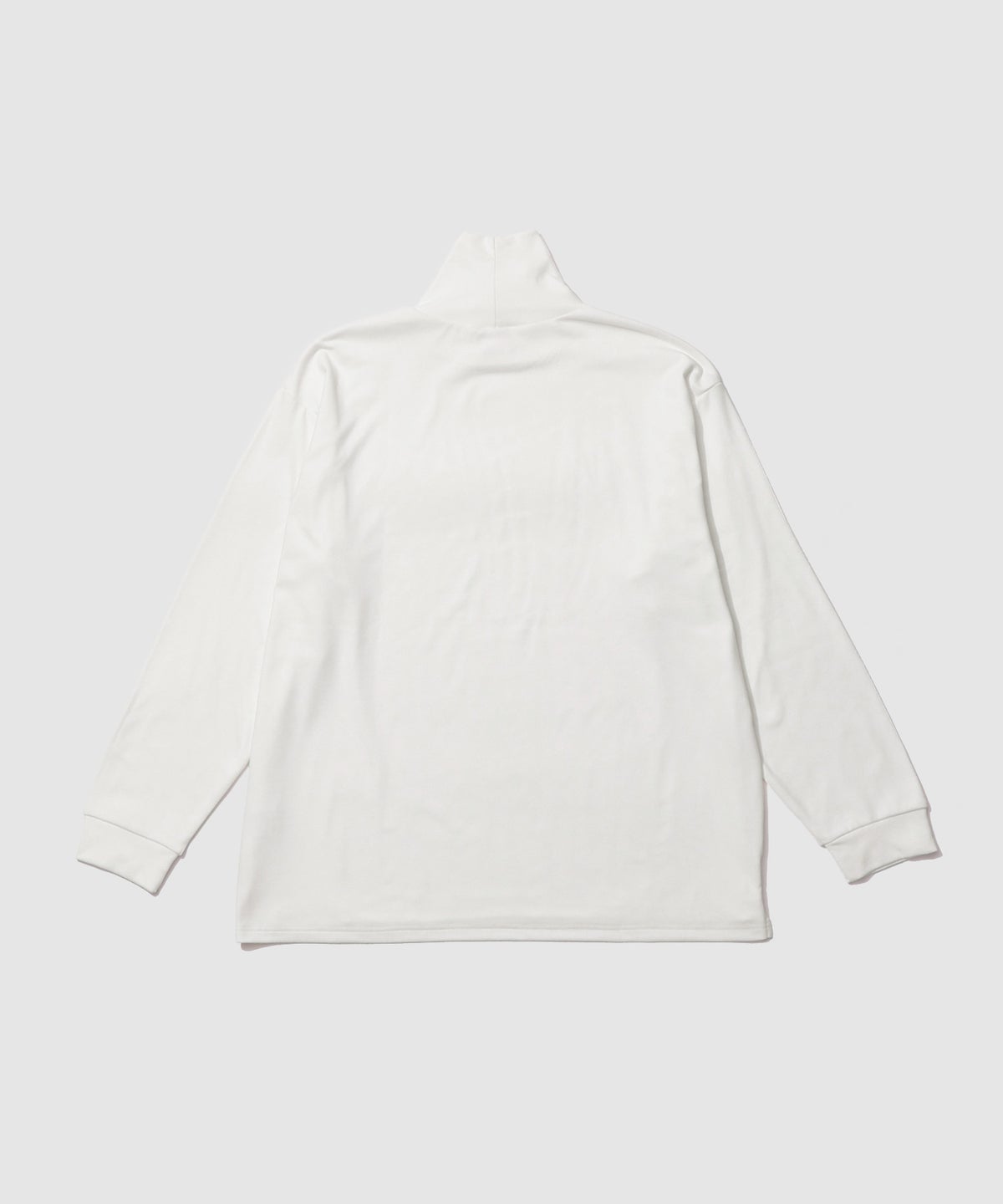 NAVY MAC HEAT あったか滑らかニットフリースTシャツ 長袖タートルネック メンズ