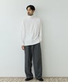 NAVY  MAC HEAT あったか滑らかニットフリースTシャツ 長袖タートルネック メンズ商品サムネイル-9