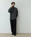 NAVY MAC HEAT あったか滑らかニットフリースTシャツ 長袖タートルネック メンズ商品サムネイル-13