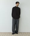 NAVY  MAC HEAT あったか滑らかニットフリースTシャツ 長袖タートルネック メンズ商品サムネイル-15