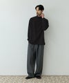 NAVY  MAC HEAT あったか滑らかニットフリースTシャツ 長袖タートルネック メンズ商品サムネイル-16