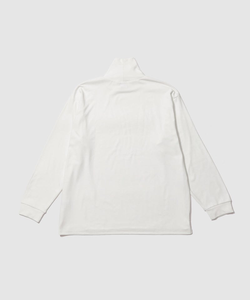 NAVY MAC HEAT あったか滑らかニットフリースTシャツ 長袖タートルネック メンズ商品画像-24