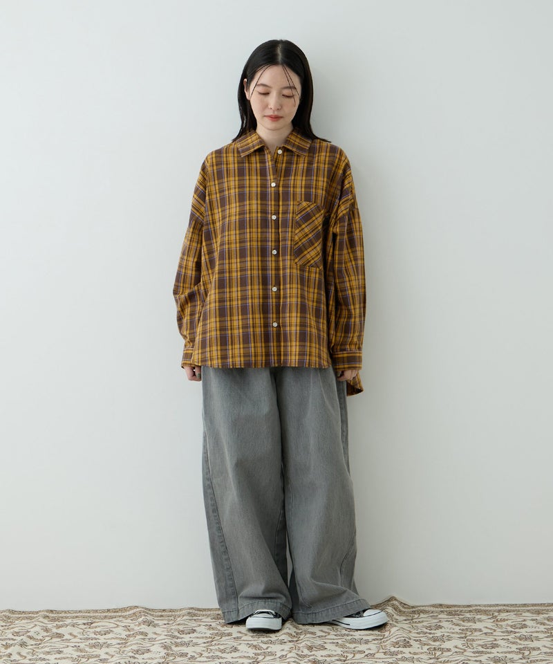 Free Nature  チェックシャツ レディース商品画像-9