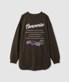 CONVERSE  ラウンドチュニック長袖Tシャツ レディース メール便 対応商品商品サムネイル-3