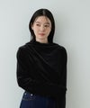 Free Nature  マットベロア メローハイネックプルオーバー レディース メール便 対応商品商品サムネイル-2