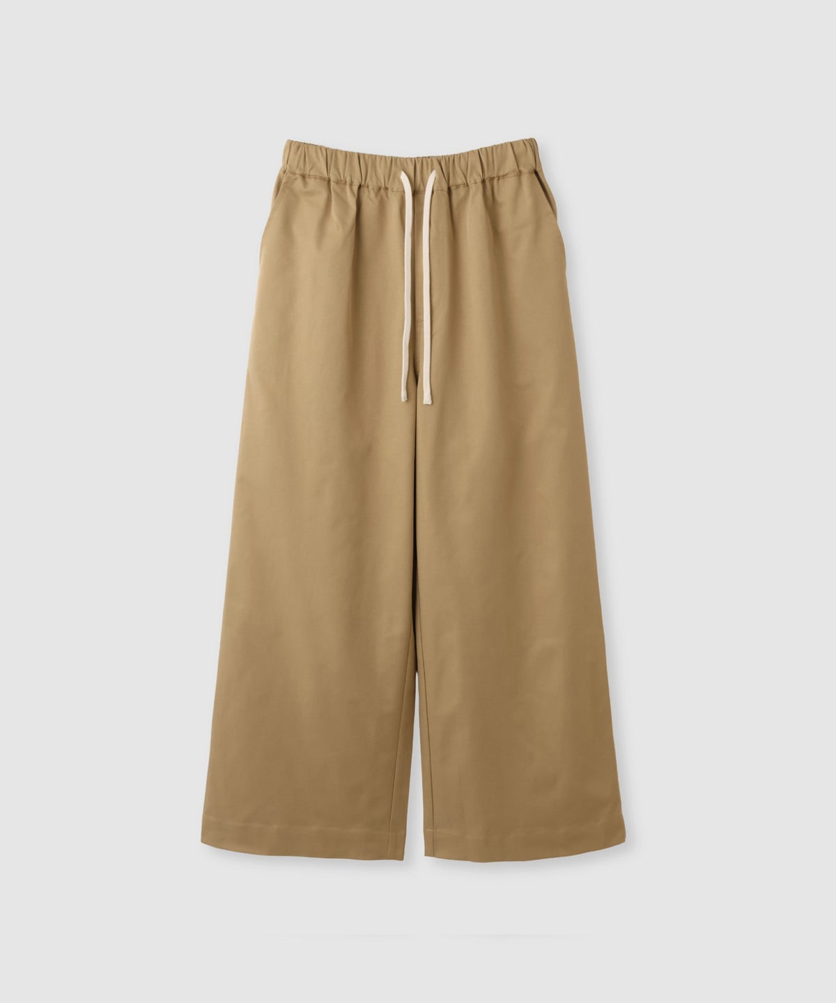 Idnes ツイルイージーワイドパンツ レディース