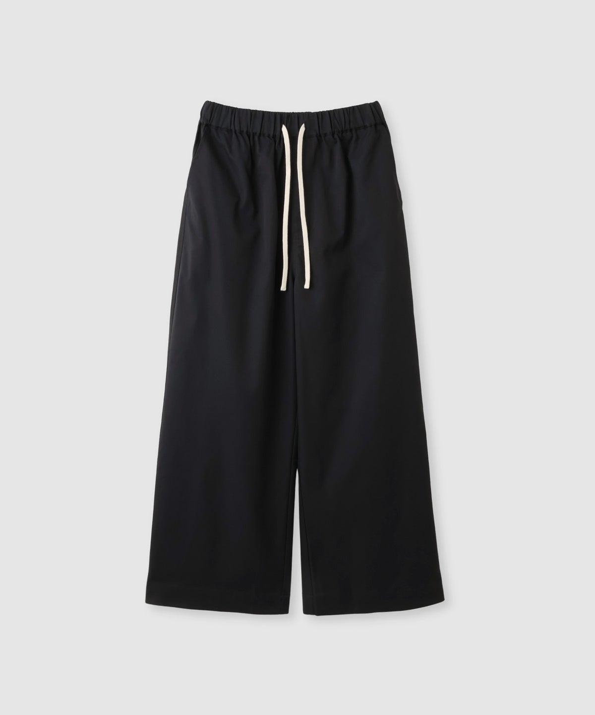 Idnes ツイルイージーワイドパンツ レディース
