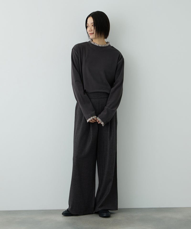 Free Nature ウエストタブワイドパンツ レディース商品画像-8