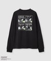 PEANUTS SNOOPY キャラクター刺しゅうバックプリント長袖Tシャツ レディース メール便 対応商品商品サムネイル-2