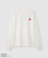 PEANUTS SNOOPY キャラクター刺しゅうバックプリント長袖Tシャツ レディース メール便 対応商品商品サムネイル-3