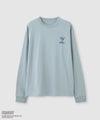 PEANUTS SNOOPY キャラクター刺しゅうバックプリント長袖Tシャツ レディース メール便 対応商品商品サムネイル-3