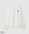 PEANUTS SNOOPY キャラクター刺しゅうバックプリント長袖Tシャツ レディース メール便 対応商品商品サムネイル-4