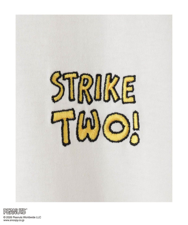 PEANUTS SNOOPY キャラクター刺しゅうバックプリント長袖Tシャツ レディース メール便 対応商品商品画像-8