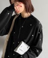 Classical Elf 《JaVaジャバコラボ》“可愛い”がさりげなく溶け込む。袖ネーム付きミニハート総刺繍Tシャツ(長袖)商品サムネイル-26