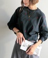 Classical Elf 《JaVaジャバコラボ》“可愛い”がさりげなく溶け込む。袖ネーム付きミニハート総刺繍Tシャツ(長袖)商品サムネイル-32