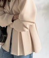 Classical Elf 主役級！今日の可愛いを格上げ！ ダブルジップペプラムマシュマロダンボールパーカー商品サムネイル-38