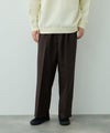 URBAN COLLECTION ポリエステルツイル ワイドストレートスラックス メンズ商品サムネイル-3