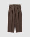 URBAN COLLECTION ポリエステルツイル ワイドストレートスラックス メンズ商品サムネイル-17