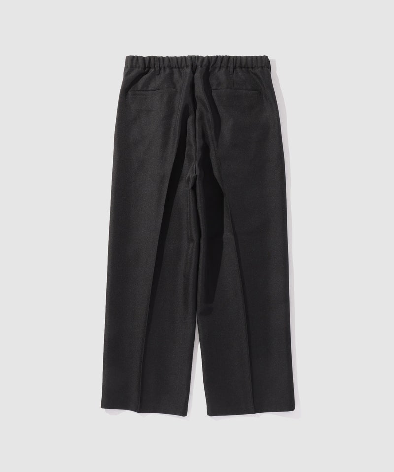 URBAN COLLECTION  ポリエステルツイル ワイドストレートスラックス メンズ商品画像-18