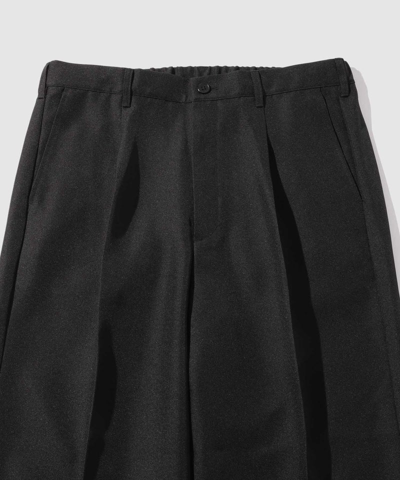 URBAN COLLECTION  ポリエステルツイル ワイドストレートスラックス メンズ商品画像-19