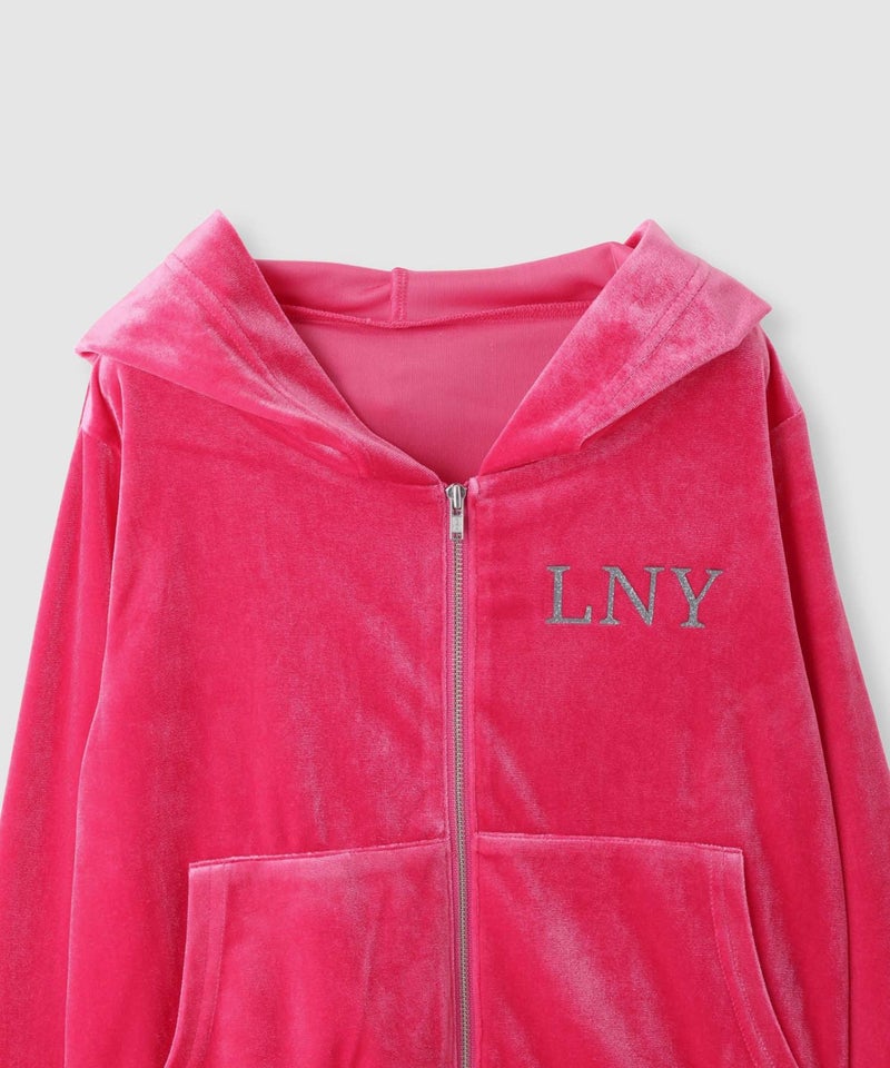 Little New York  ベロアジップパーカー キッズ商品画像-5