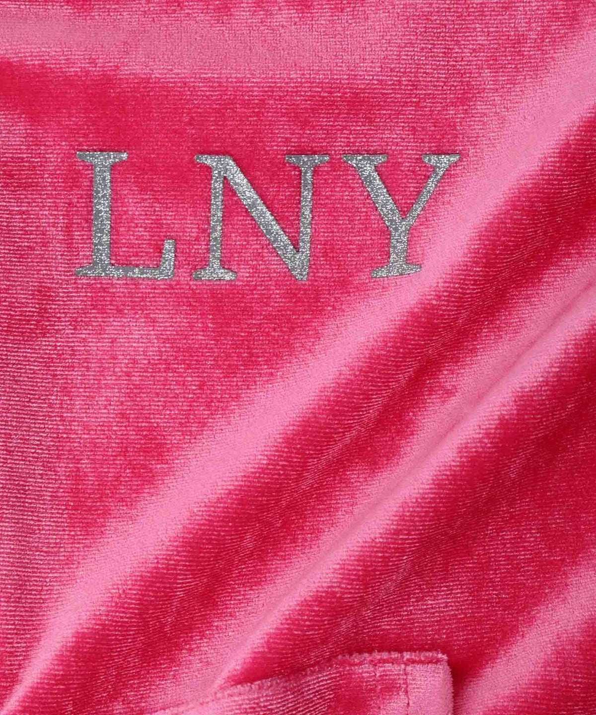 Little New York ベロアジップパーカー キッズ