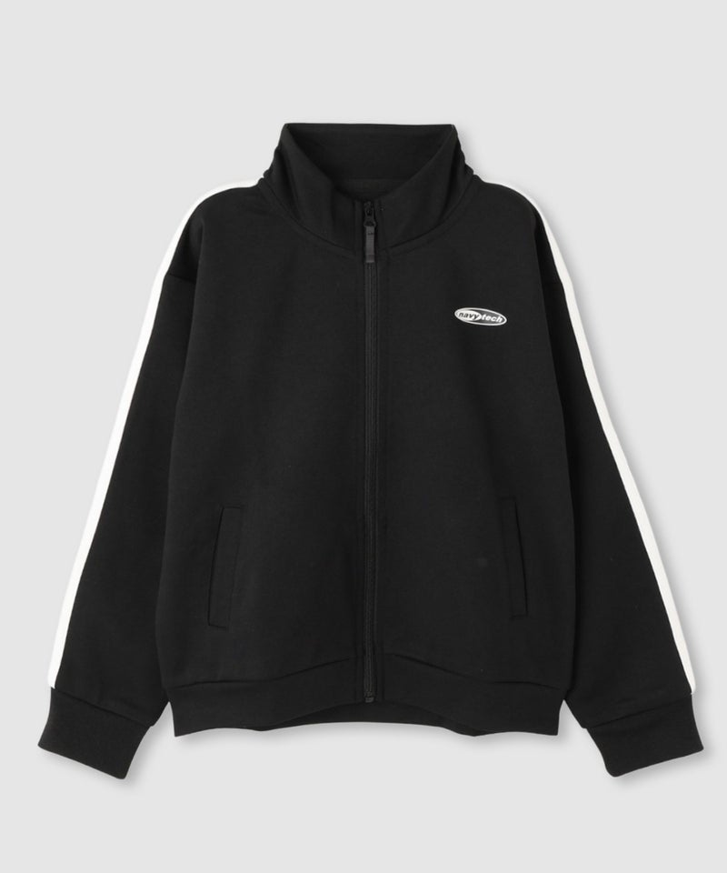 NAVY  ジャージスタンドジップジャケット キッズ商品画像-2