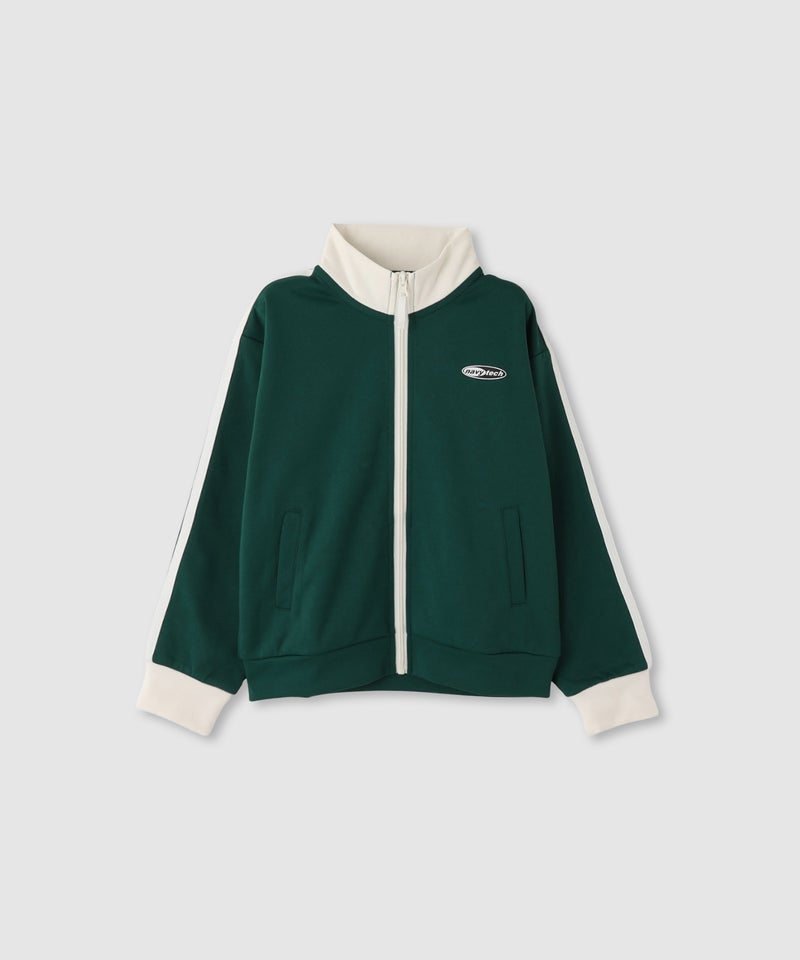 NAVY  ジャージスタンドジップジャケット キッズ商品画像-3